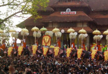 കടുത്ത ചൂടിനെ മറിക്കടന്ന് പൂരനഗരിയിൽ ജനസാഗരം; തൃശൂരിൽ പൂരം കൊട്ടിക്കയറുന്നു