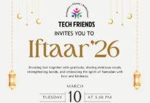 ടെക് ഫ്രണ്ട്സിൻ്റെ ഇഫ്താർ സംഗമം ചൊവ്വാഴ്ച