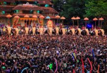 ഇത്തവണ തൃശൂര് പൂരത്തിന് വെടിക്കെട്ടില്ല; എല്ലാ ചടങ്ങുകളും ഉള്പ്പെടുത്തി തൃശൂര് പൂരം നടത്താന് തീരുമാനം