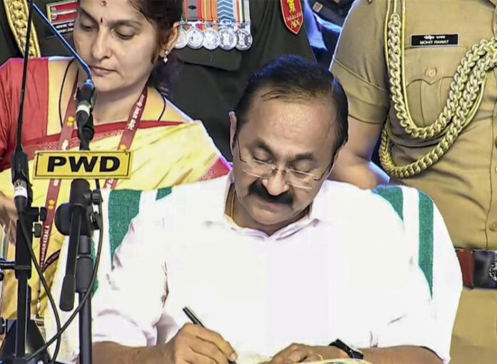 vd satheesan swearing new